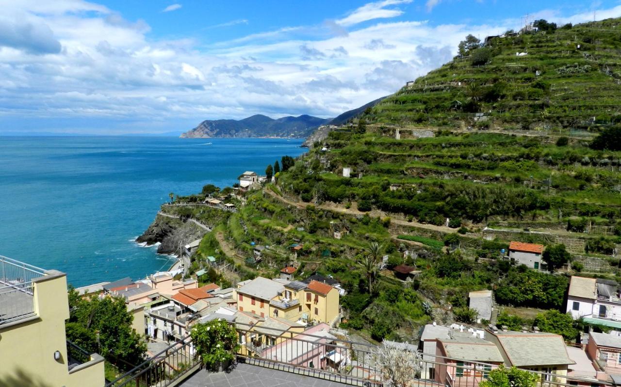 Aria Di Mare, Manarola - Camere Con Vista Mare! מראה חיצוני תמונה