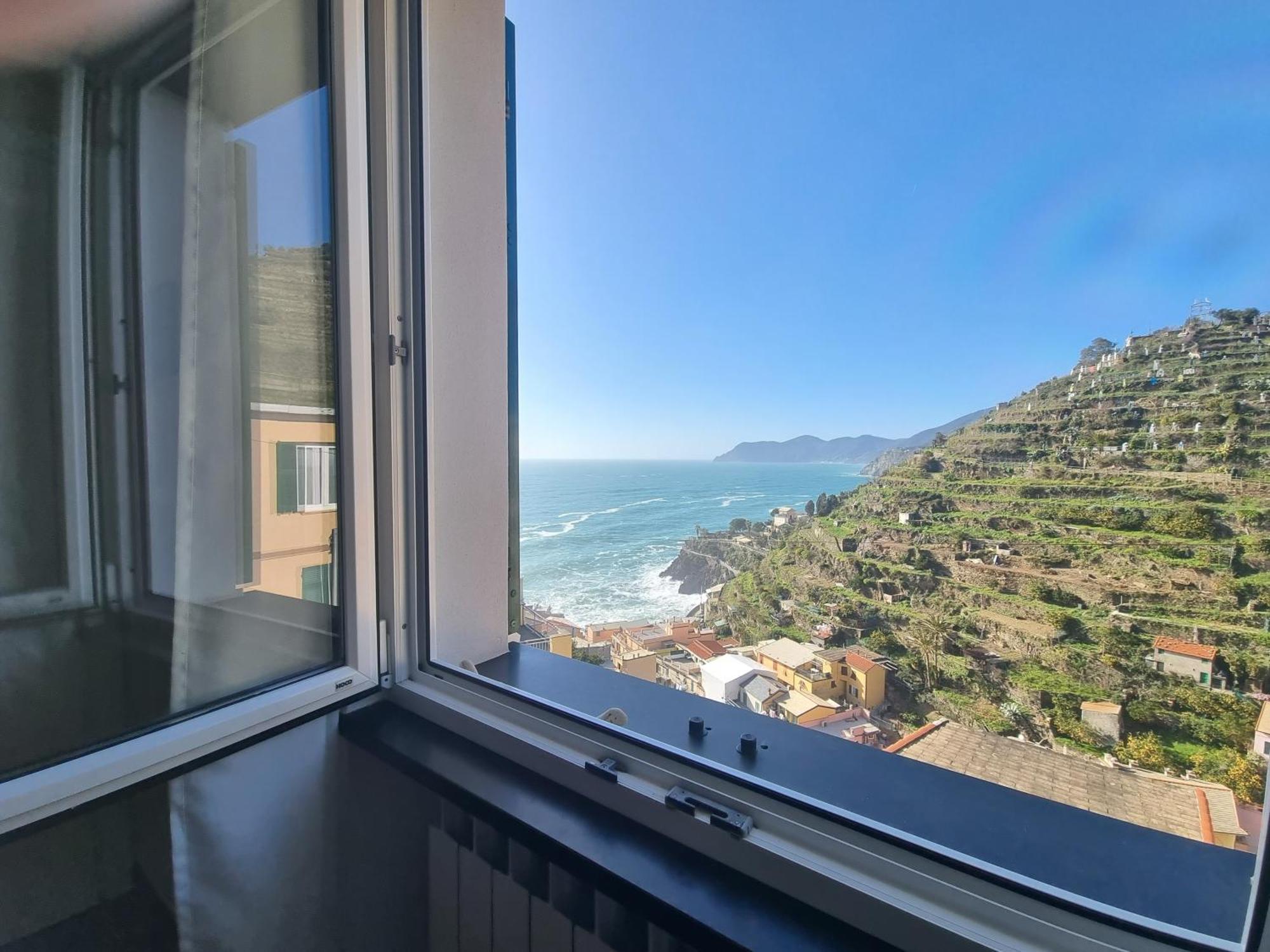 Aria Di Mare, Manarola - Camere Con Vista Mare! מראה חיצוני תמונה